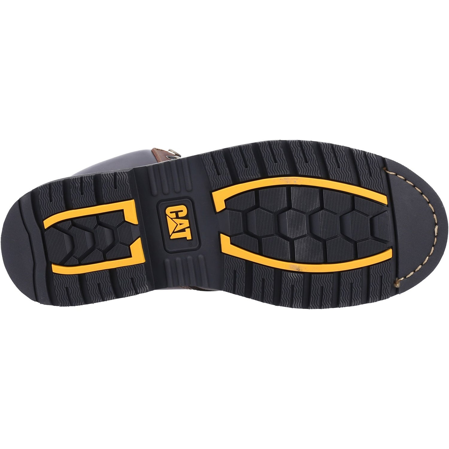 Caterpillar Powerplant S3 Gyw Safety Boot in Brown