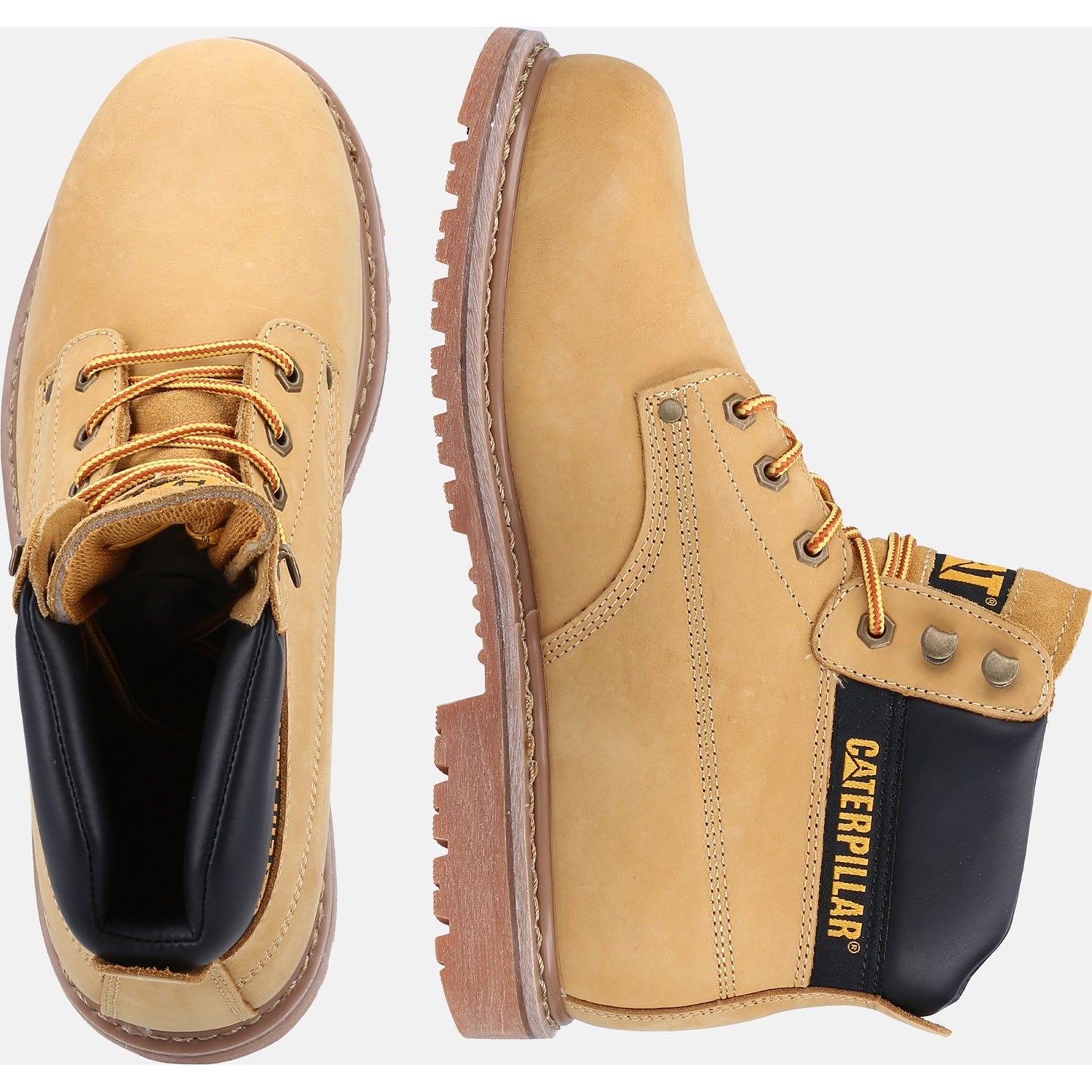 Caterpillar Powerplant S3 Gyw Safety Boot in Brown