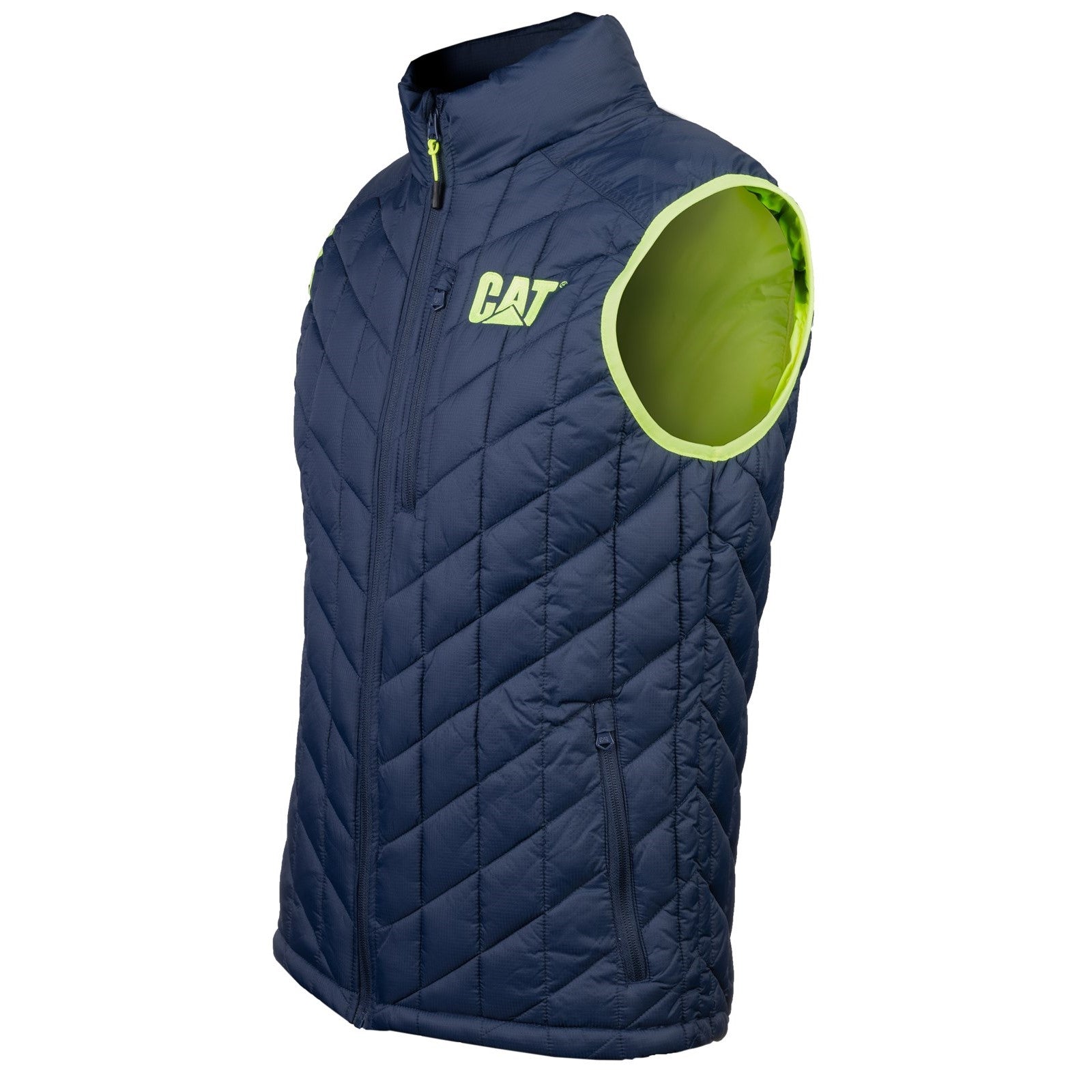 Caterpillar Insulated Vest in Detroit Blue