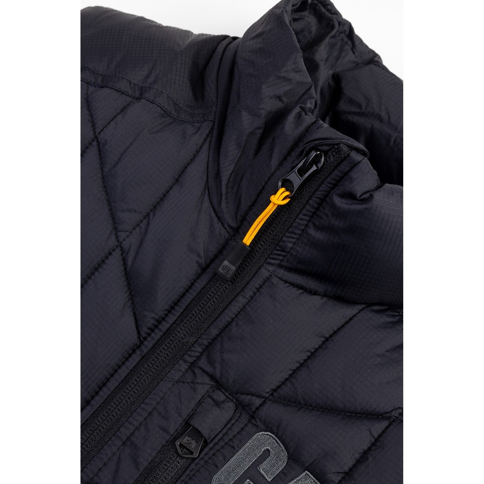 Caterpillar Insulated Vest in Black Charcoal