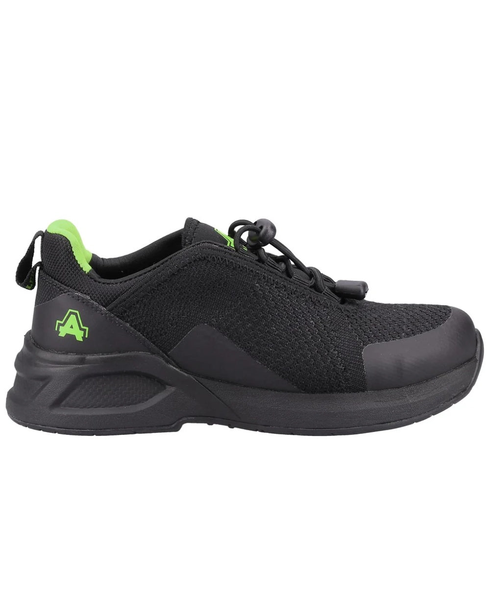 Black Amblers Safety AS610 Ivy Safety Trainers on a white background