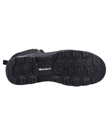 Black coloured Amblers Safety AS981C Centurion Waterproof Safety Boots on white background 