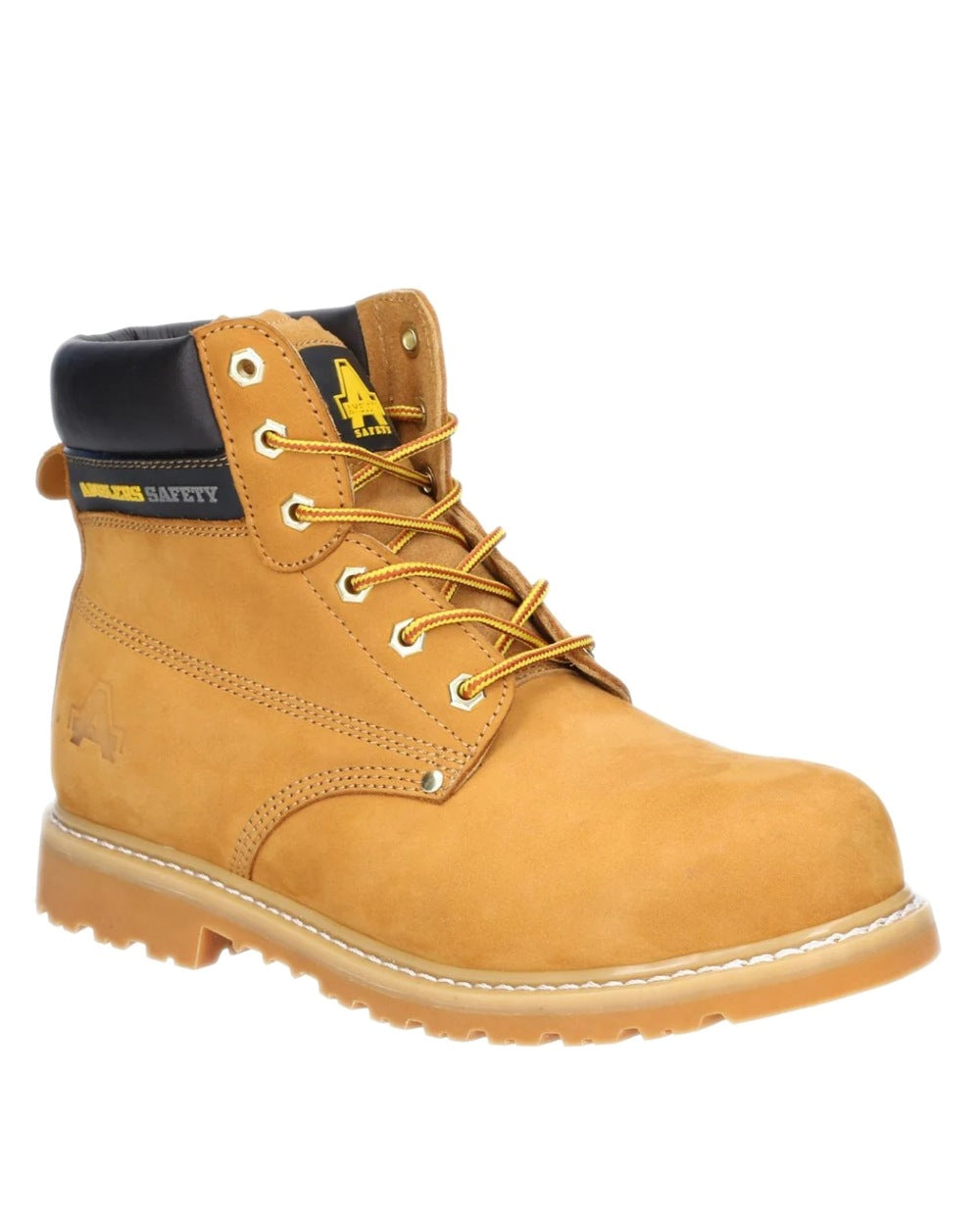 Honey coloured Amblers Mens Dorking Casual Boots on white background 