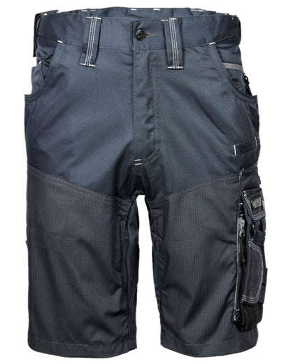 Grey Coloured Apache Mens ATS Cargo Shorts on white background 