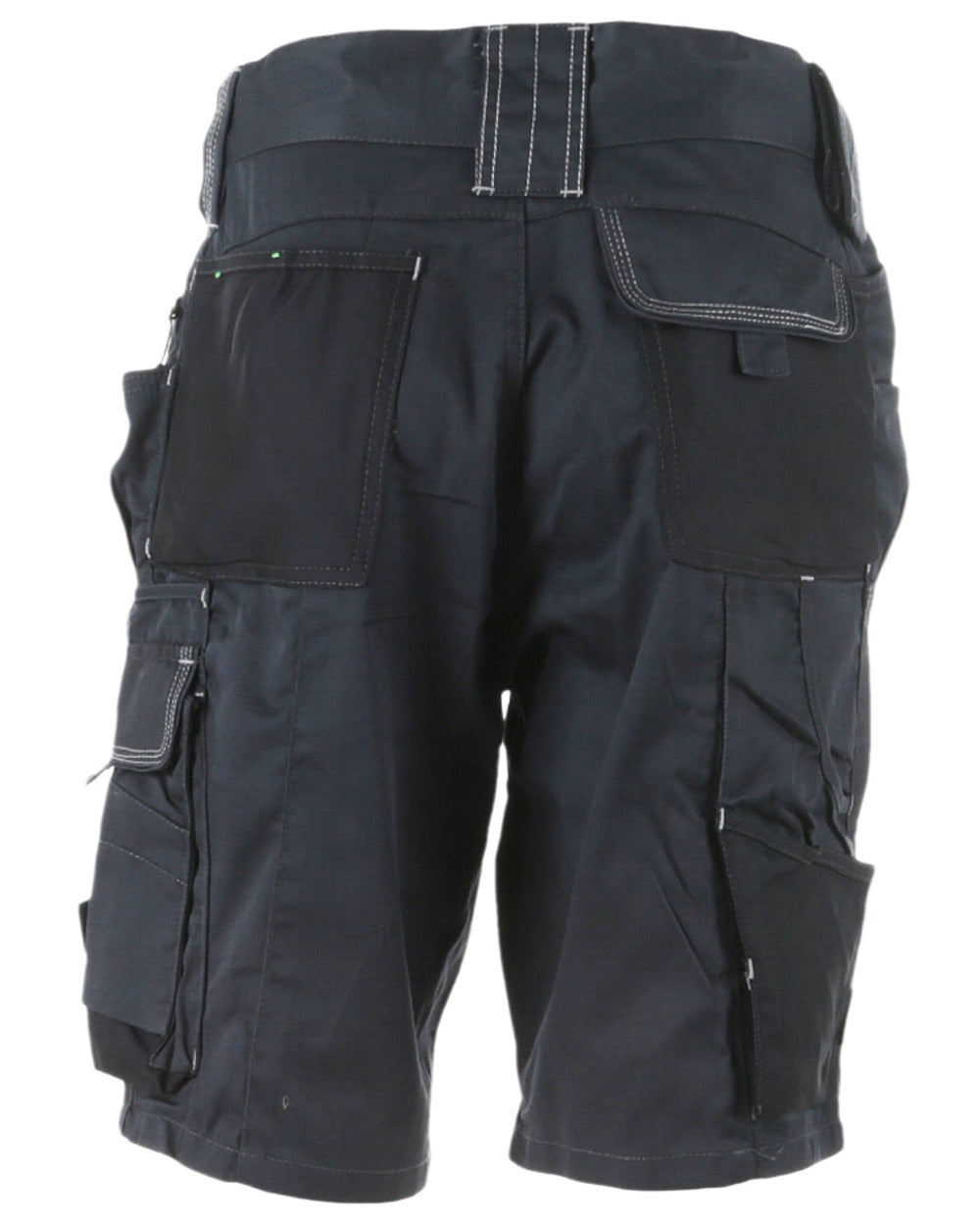 Grey Coloured Apache Mens ATS Cargo Shorts on white background 