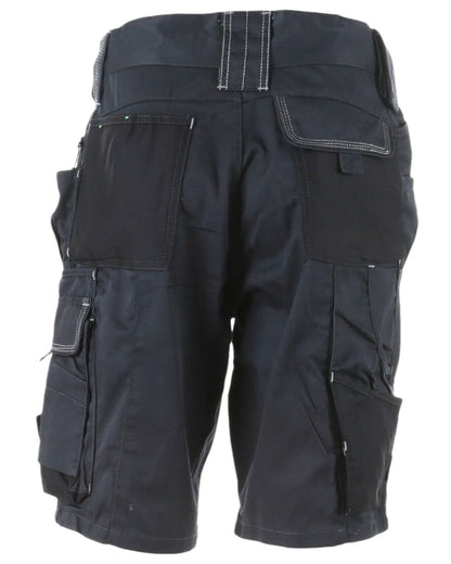 Grey Coloured Apache Mens ATS Cargo Shorts on white background 