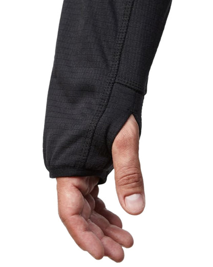 Black Coloured Apache Mens ATS Tech Fleece on white background 
