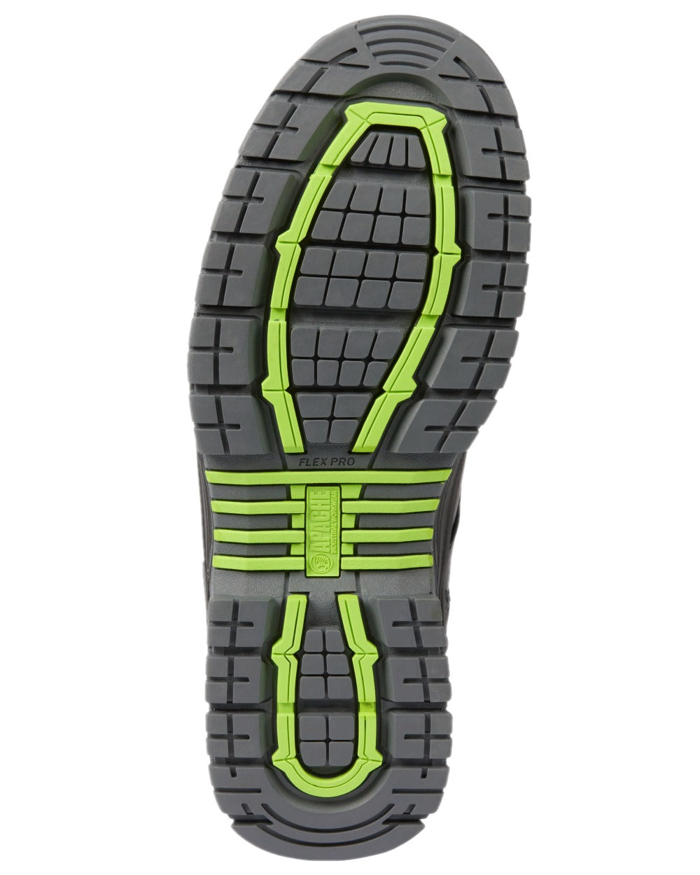 Black Coloured Apache Mens Chilliwack Side Zip Waterproof Safety Boots on white background 