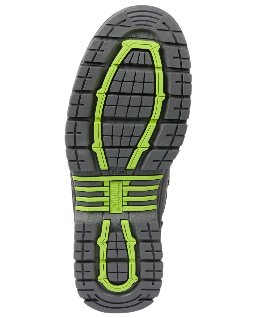 Black Coloured Apache Mens Cranbrook Waterproof ESD Safety Boots on white background 