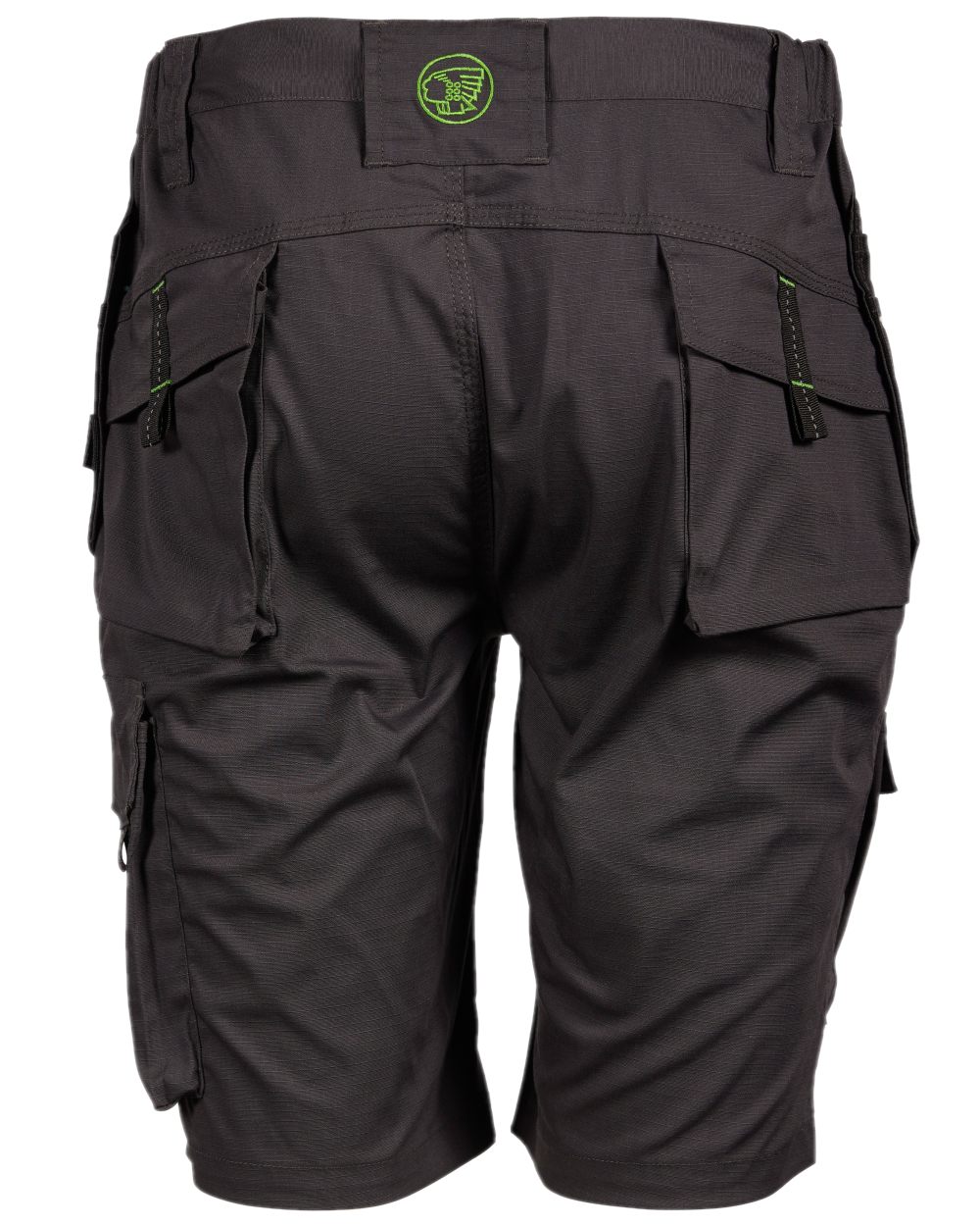 Grey Coloured Apache Mens Holster Pocket Shorts on white background 