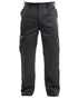 Black Coloured Apache Mens Industry Trousers on white background 