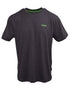 Charcoal Grey Coloured Apache Mens Vancouver Lightweight T-Shirt on white background 