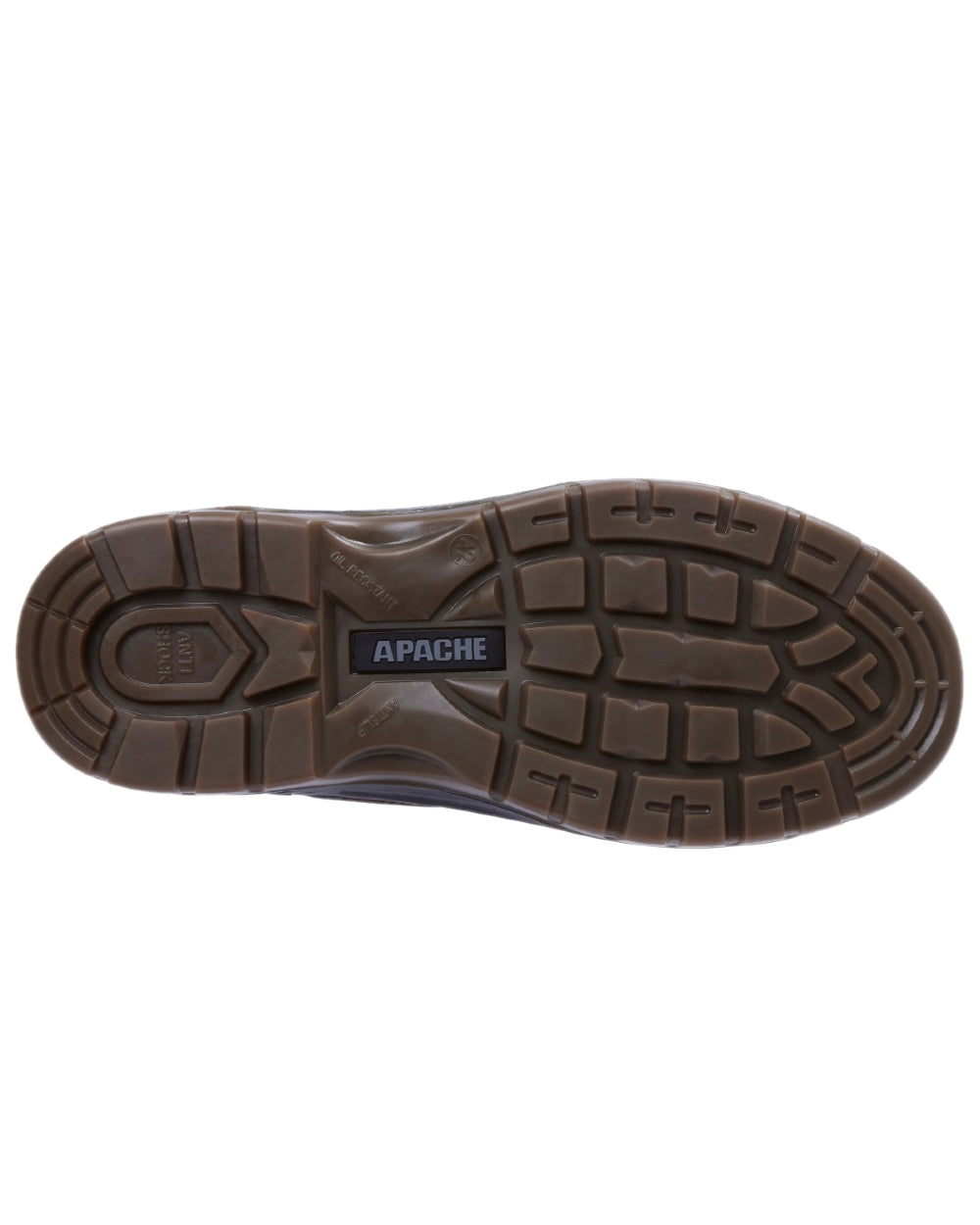 Brown Coloured Apache Mens Waterproof Rigger Boots on white background 