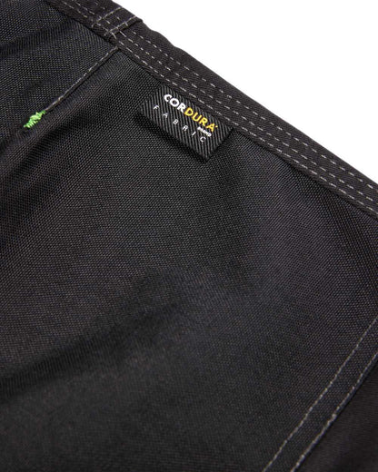 Black Coloured Apache Mens APKHT Two Holster Trousers on white background 