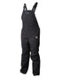 Black coloured Betacraft Childrens ISOJNR Bib Overtrousers on white background 