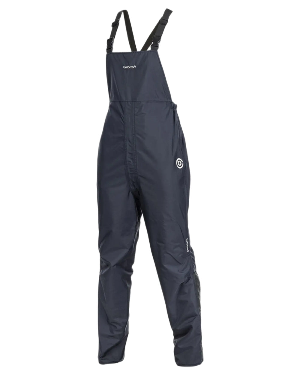 Black Moss coloured Betacraft ISO940 Eco Bib Overtrousers on white background 