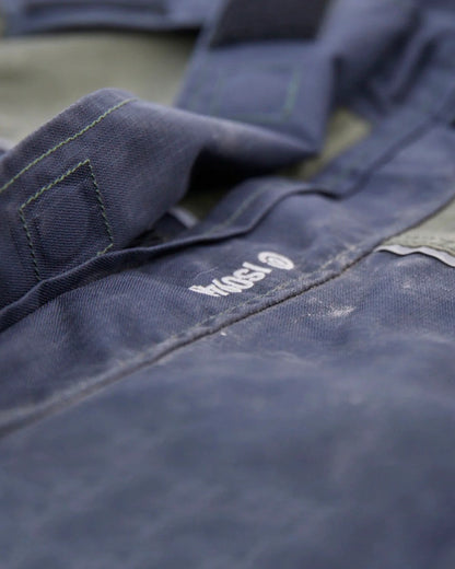 Black Moss coloured Betacraft ISO940 Eco Elite Parka on outdoor background 