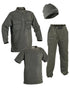 Olive coloured Betacraft Mens Drover Fleece Pack on white background 