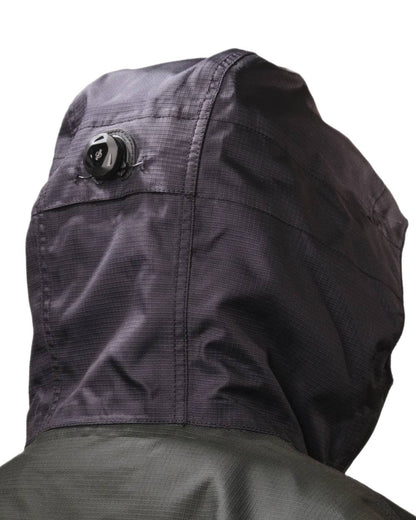 Black Saddle coloured Betacraft Womens ISO940 ECO Waterproof Parka on white background 