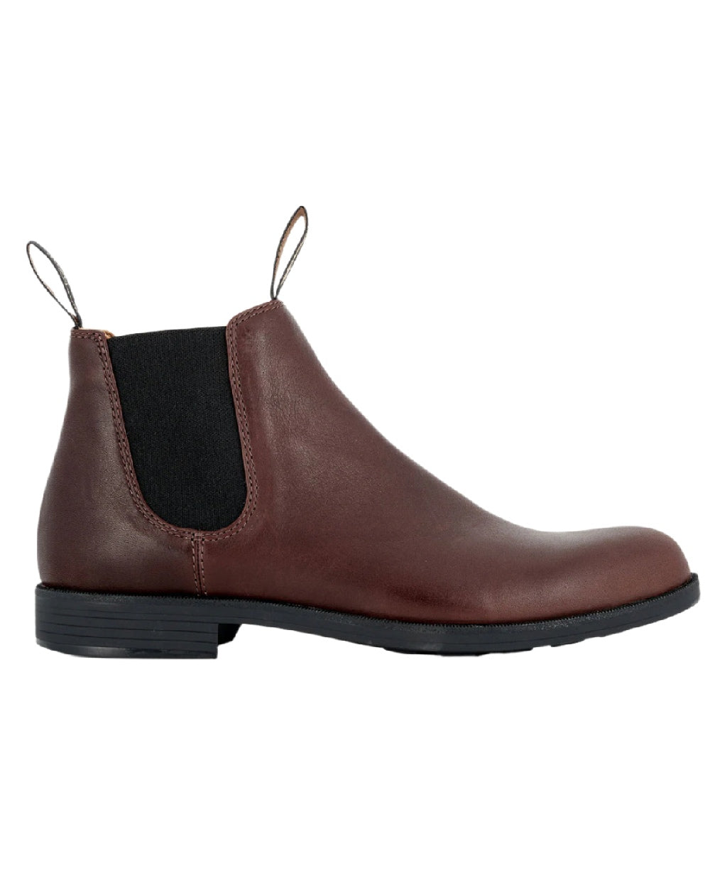 Chestnut Brown coloured Blundstone 1900 Chestnut Brown Dress Boots on white background 