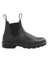 Black coloured Blundstone 510 Original Voltan Black Leather Boots on white background 