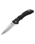 Black coloured Buck Bantam BLW Knife on white background 