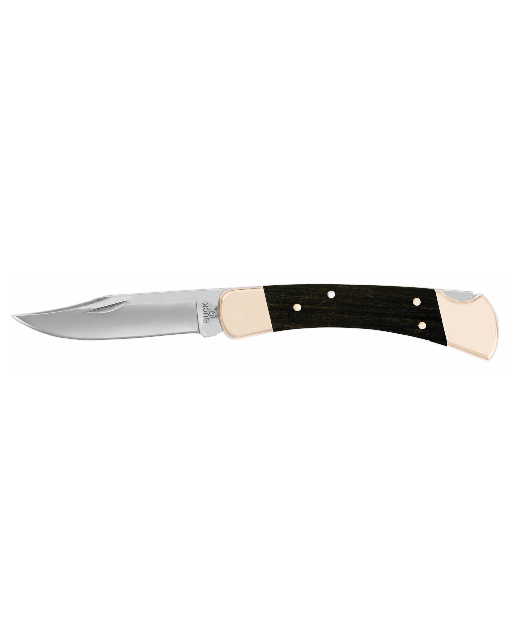 Buck Folding Hunter Knife on white background