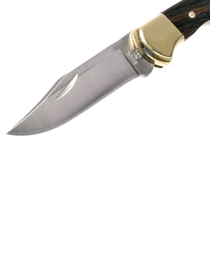 Buck Ranger Finger Groove Knife on white background