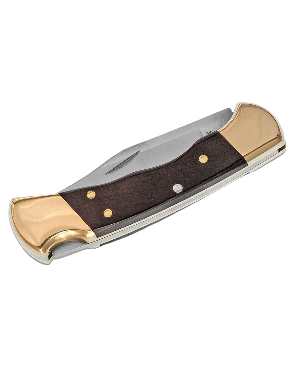 Buck Ranger Finger Groove Knife on white background