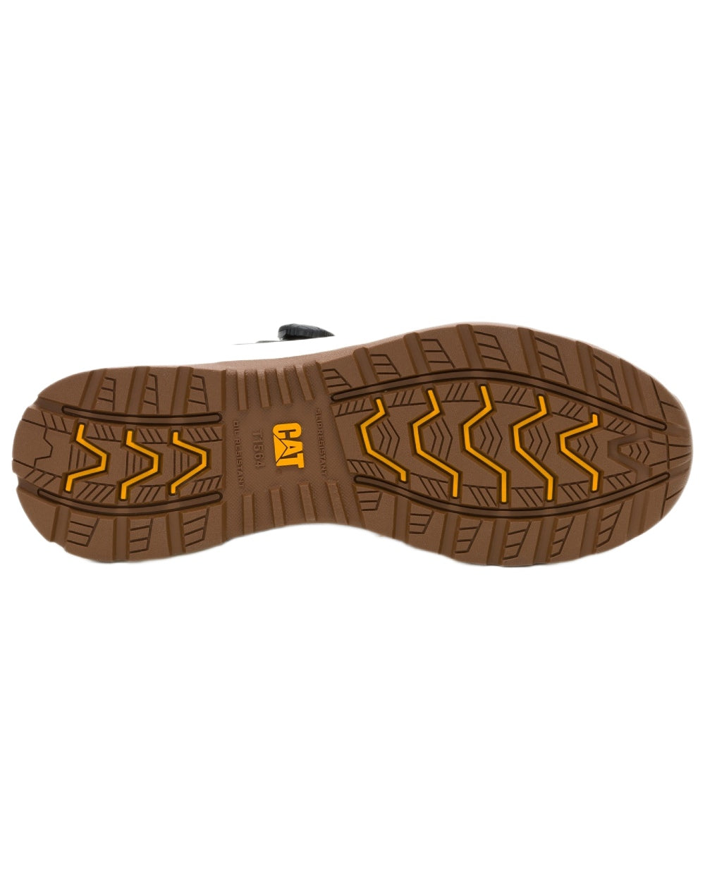 Navy Coloured Caterpillar Mens Inductor Tech Low Safety Trainers on white background 