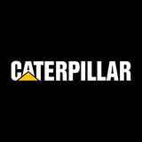 CAT Caterpillar work boots and clothing. CATERPILLAR text in white on Black Background.