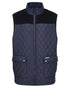 Navy coloured Champion Arundel Diamond Quilted Bodywarmer on white background 