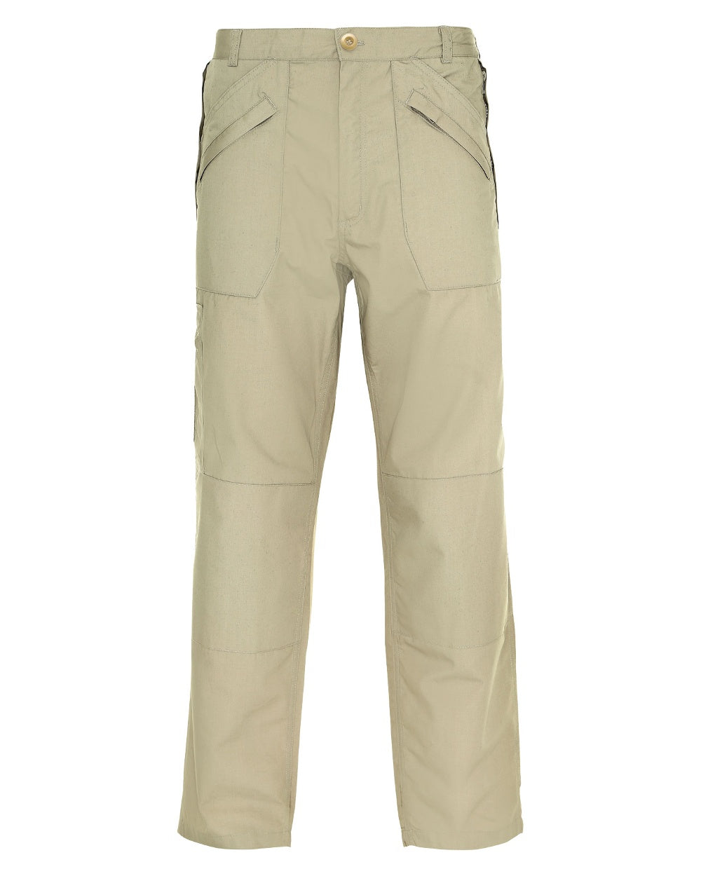 Stone coloured Champion Wenlock Multi Pocket Activity Trousers on white background 