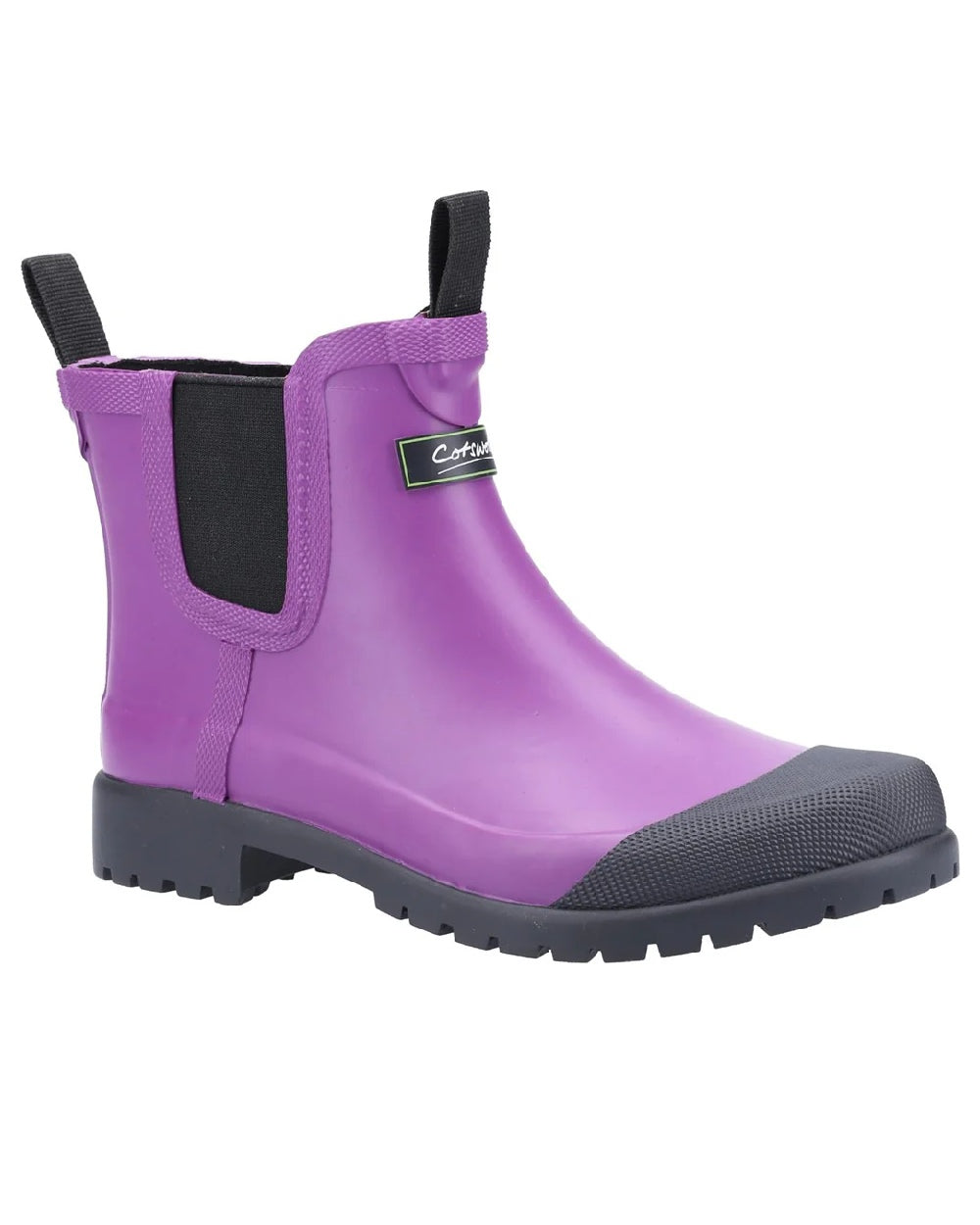 Purple coloured Cotswold Womens Blenheim Waterproof Ankle Boots on white background 