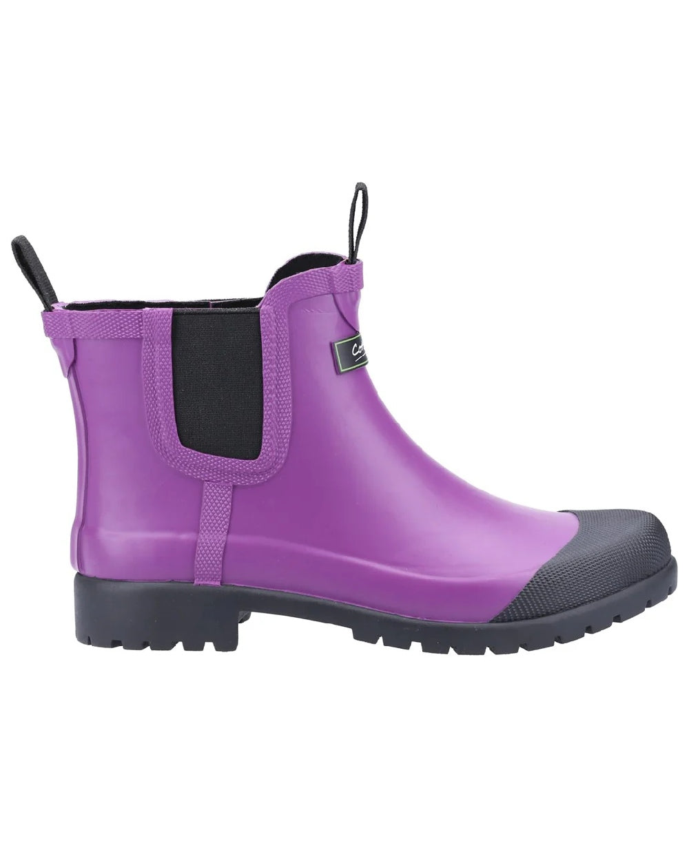 Purple coloured Cotswold Womens Blenheim Waterproof Ankle Boots on white background 