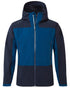 Poseidon Blue Dark Navy Coloured Craghoppers Expert Active Jacket on white background 