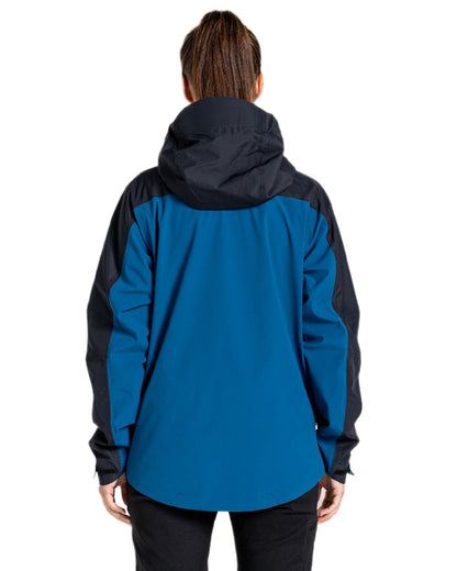 Poseidon Blue Dark Navy Coloured Craghoppers Expert Active Jacket on white background 