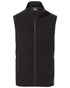 Black Coloured Craghoppers Expert Mens Corey Fleece Vest on white background 