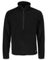 Black Coloured Craghoppers Mens Expert Corey 200 Fleece Half Zip Sweater on white background 