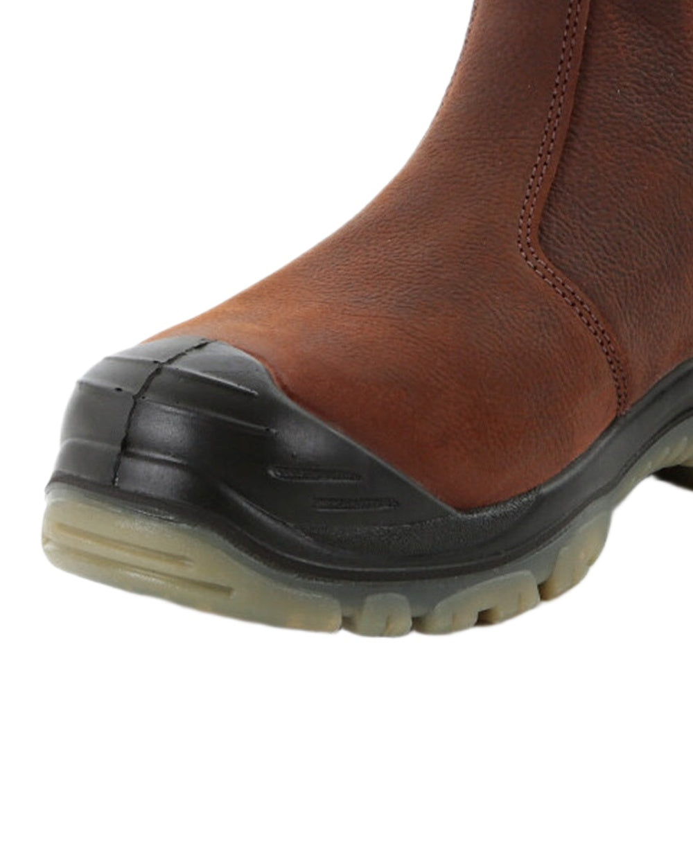 Brown Coloured DeWalt Nitrogen Dealer Boots on white background 