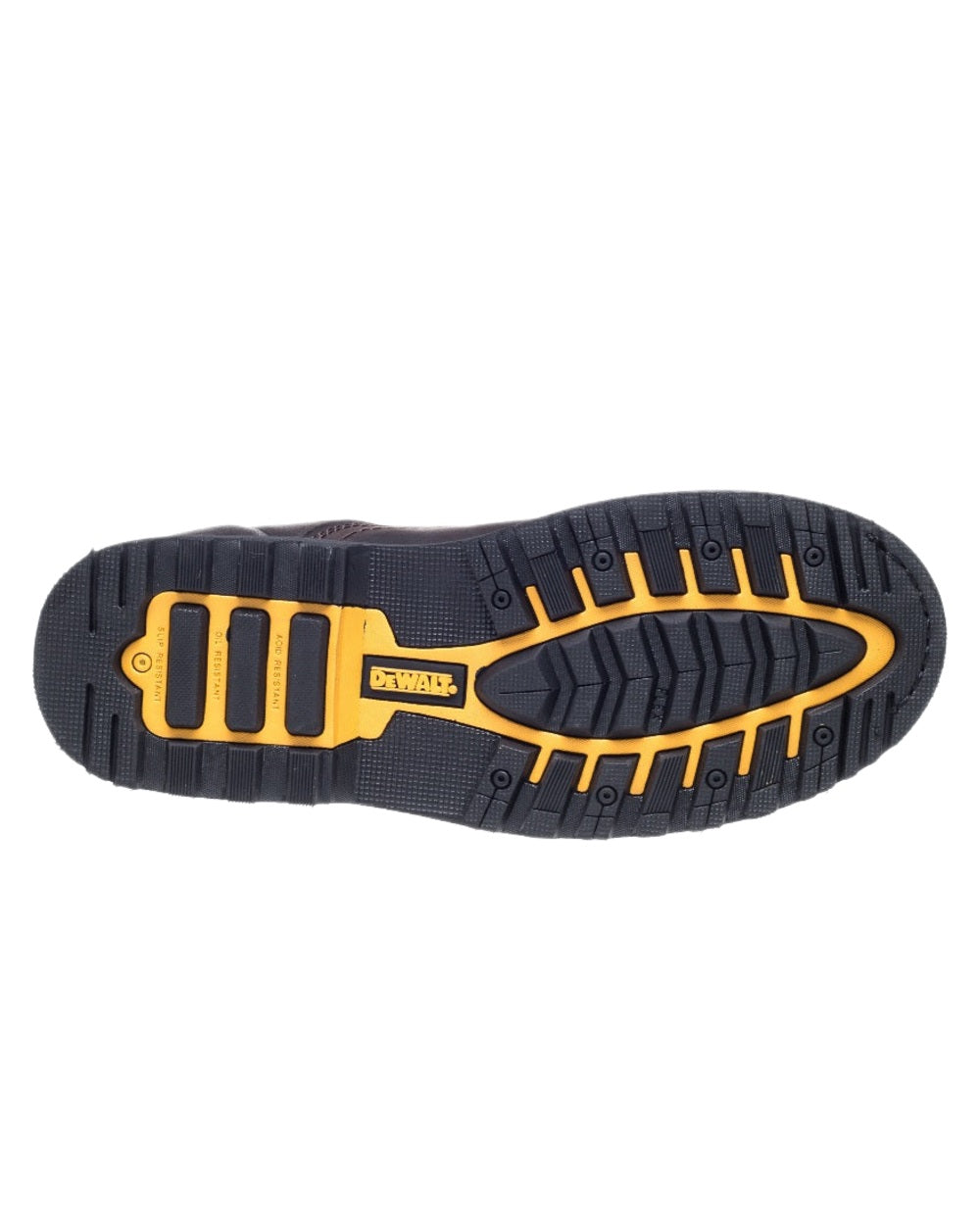 Brown Coloured DeWalt Rigger Safety Boots on white background 