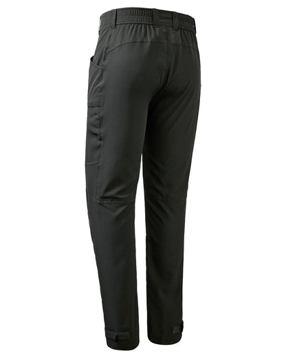 Forest Green coloured Deerhunter Canopy Trousers on white background 