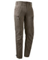 Stone Grey coloured Deerhunter Canopy Trousers on White background 