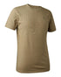 Driftwood coloured Deerhunter Easton T-Shirt on white background 