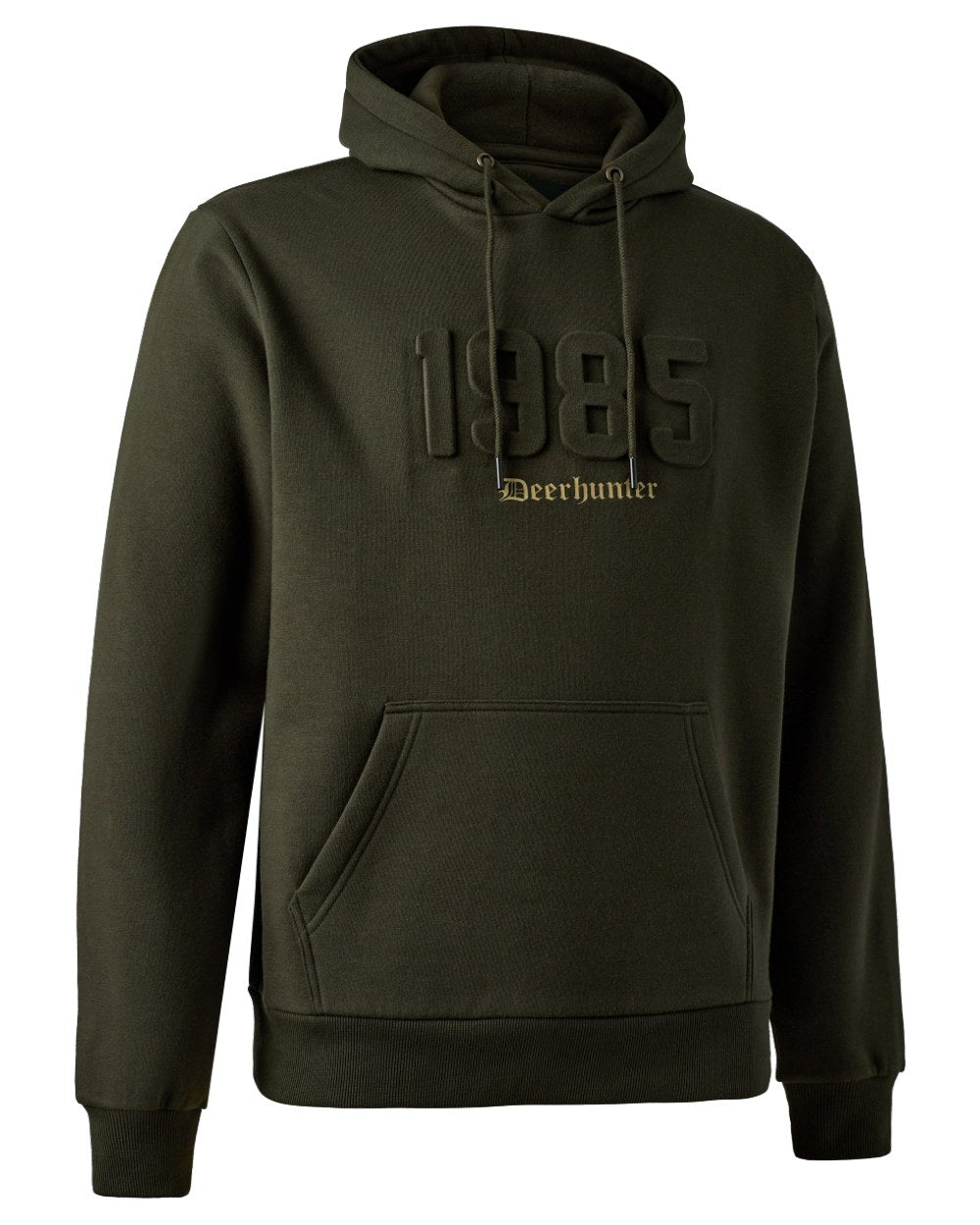 Timber coloured Deerhunter Jubilee Hoodie on white background 