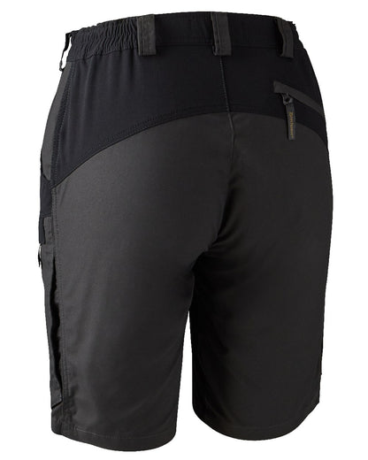 Black Ink coloured Deerhunter Lady Ann Shorts on white background 