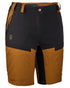 Bronze coloured Deerhunter Lady Ann Shorts on white background 