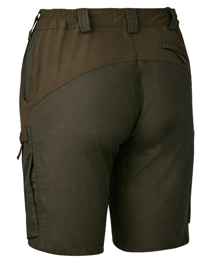 Deep Green coloured Deerhunter Lady Ann Shorts on white background 