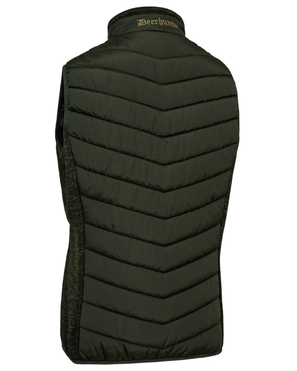 Forest Ember coloured Deerhunter Lady Moor Padded Waistcoat on white background 