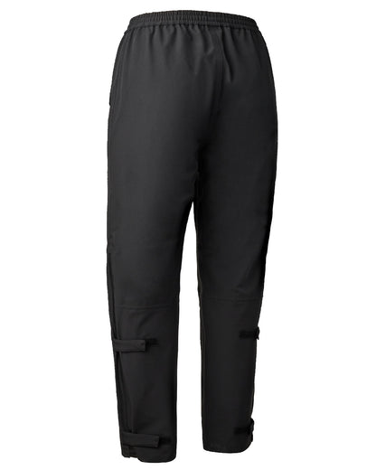 Black coloured Deerhunter Lady Sarek Shell Trousers on white background 